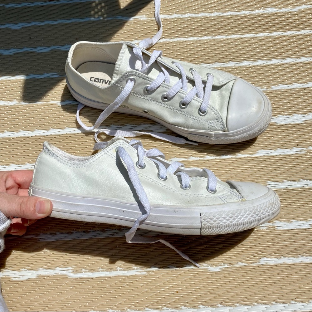 White Converse